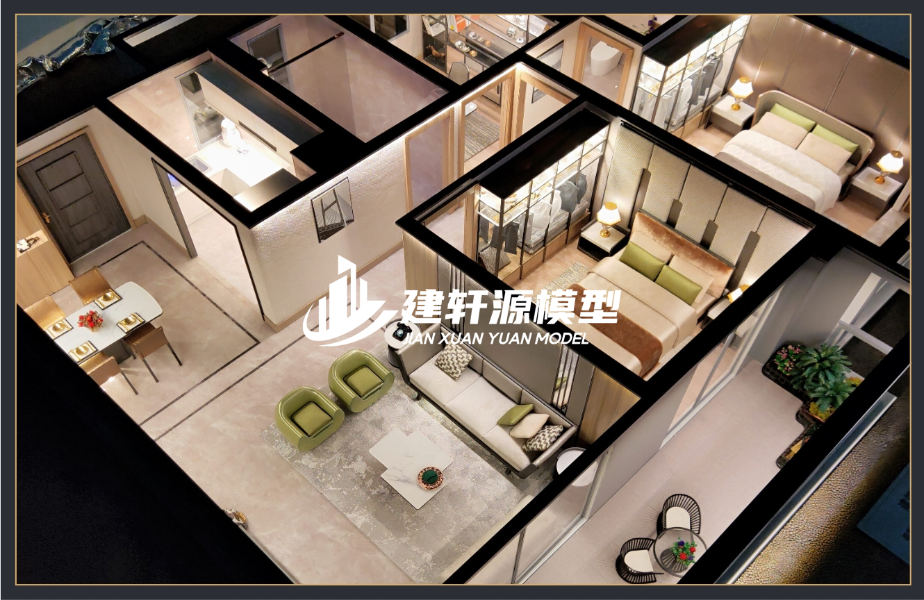沿滩户型模型制作