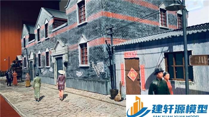 沿滩中共四大纪念馆微缩