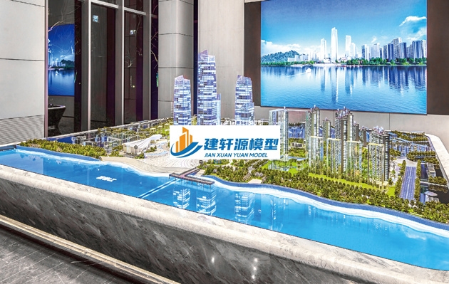 沿滩富春-金茂星外滩模型