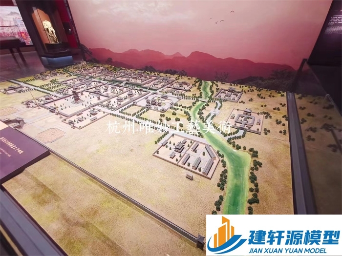 沿滩微缩模型法门寺