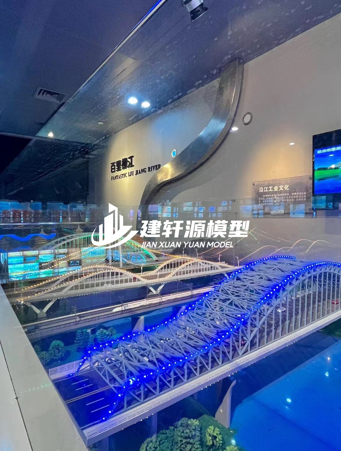沿滩桥梁模型制作