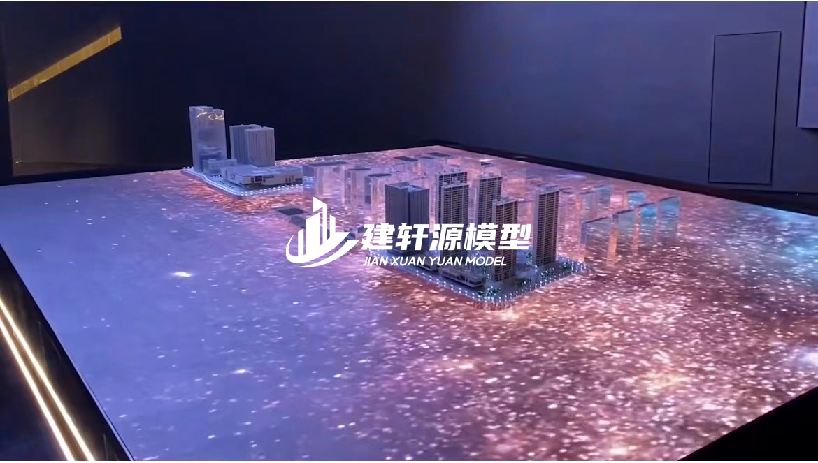 沿滩电子模型