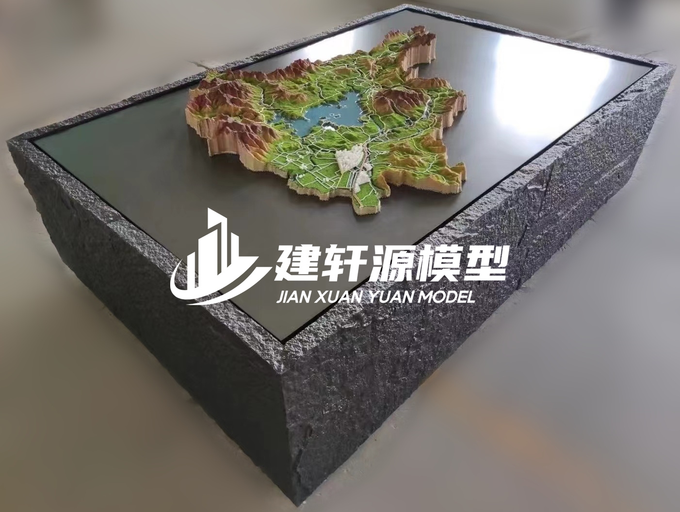 沿滩地貌模型制作