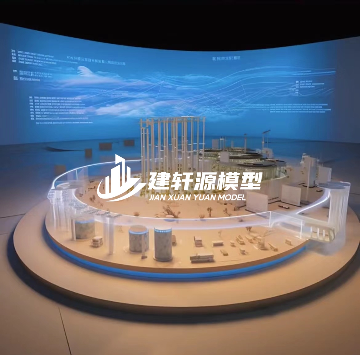 沿滩新能源模型制作 