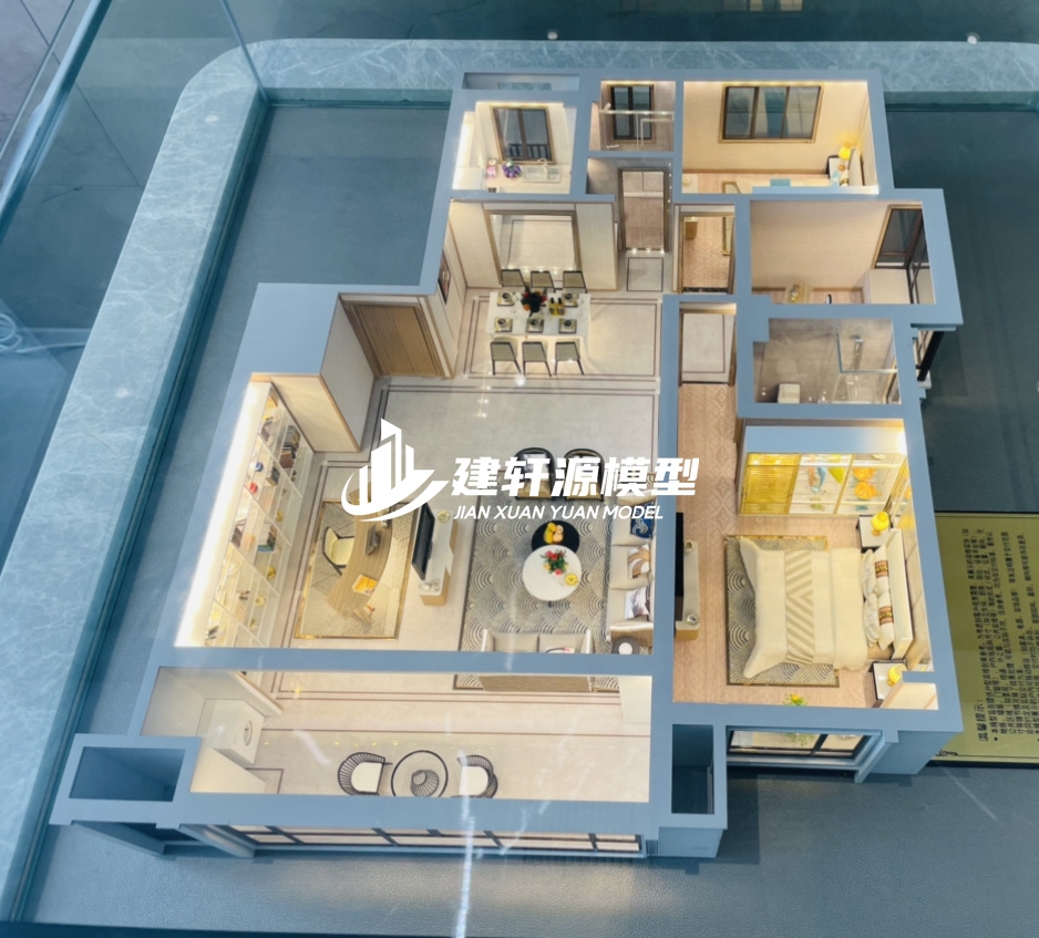 沿滩地产户型模型