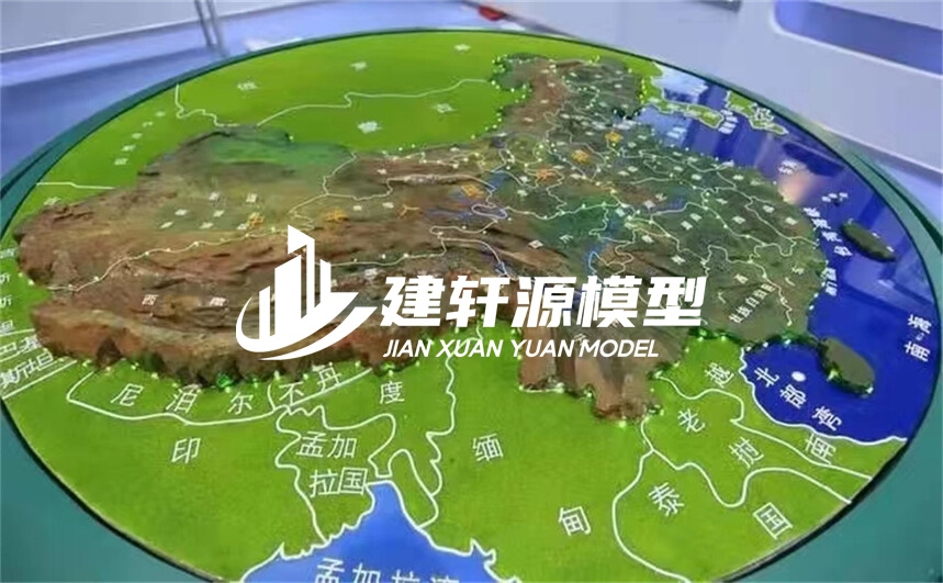 沿滩地形模型制作