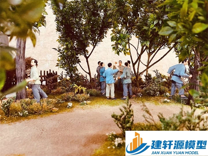 沿滩径山·中共临余工委建立场景模型