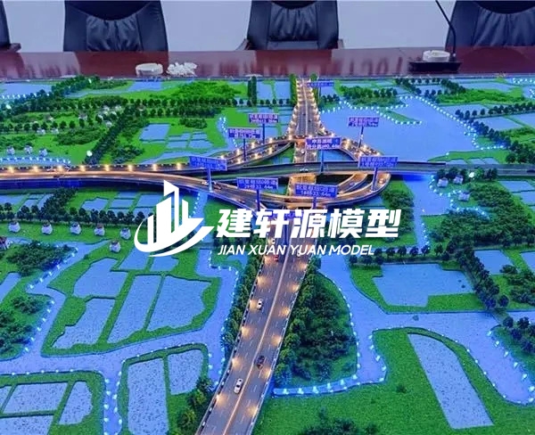 沿滩高速公路沙盘定制